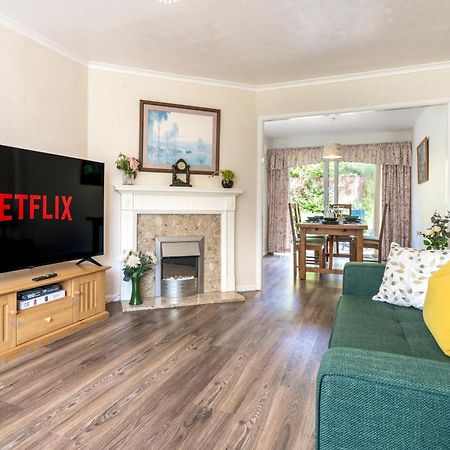 Leicester Oadby 4 Bed Home, 8 Guests, Park 5 Cars Экстерьер фото